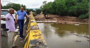 District Collector inspected the work of Bodal Bridge in sawai madhopur