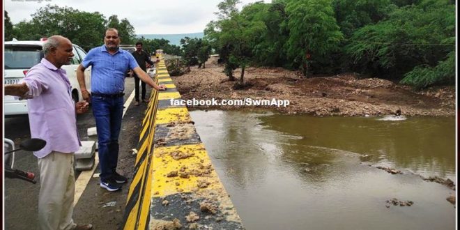 District Collector inspected the work of Bodal Bridge in sawai madhopur