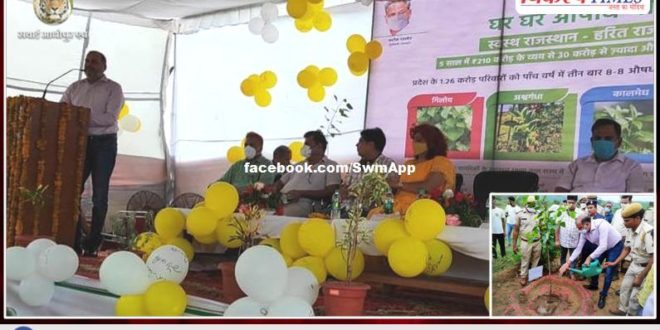 District level forest festival and door-to-door medicine scheme launched in sawai madhopur