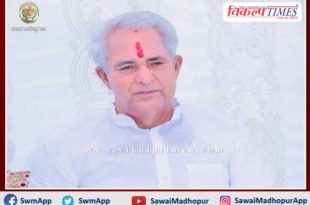 In-charge Minister Prasadi Lal Meena will visit the district today, will take stock of the area affected by excessive rain