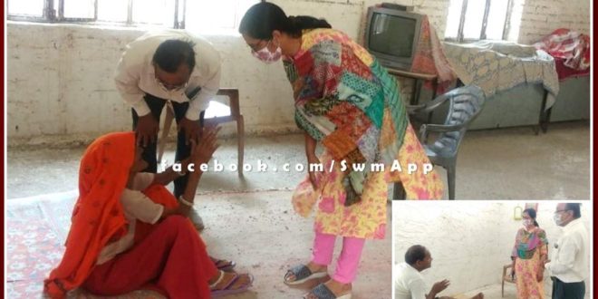 Legal Services Authority secretary inspected Rukmani old age home Sawai madhopur