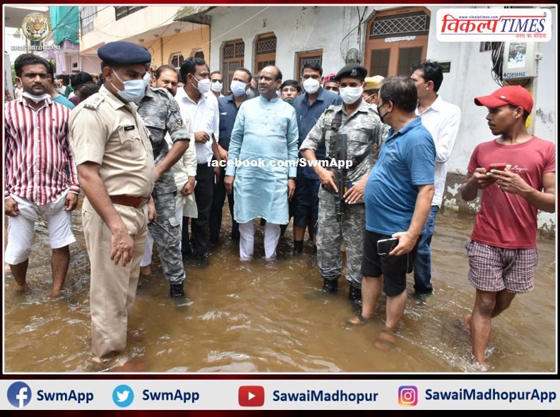 Lok Sabha Speaker Om Birla saw the flood situation in kota