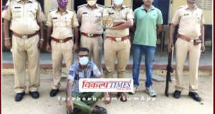 Police arrested accused absconding for 16 years in gangapur sawai madhopur