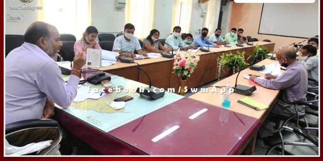 Progress review meeting of Deendayal Antyodaya Urban Livelihood Mission held