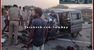 6 candidates going to take reet exam died in road accident in chaksu jaipur Rajasthan