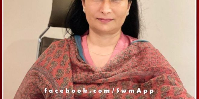 Archana Meena became the head of women's work of Swadeshi Jagran Manch Jaipur province