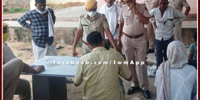 Bloody conflict between two sides over old enmity, murder of a old man in sawai madhopur