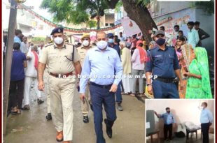 Collector and SP are conducting election inspection of polling stations in sawai madhopur