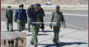 Air Chief VR Chaudhary took stock of the operational preparedness of the army in new delhi