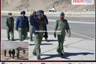 Air Chief VR Chaudhary took stock of the operational preparedness of the army in new delhi