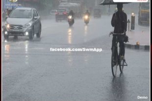 Alert issued by Meteorological Department for next two hours in rajasthan