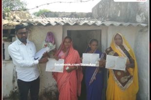 By doing door to door survey, the legal awareness team gave legal information to the general public in khandar