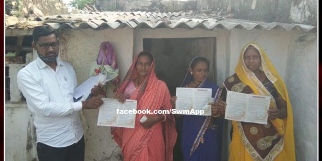 By doing door to door survey, the legal awareness team gave legal information to the general public in khandar