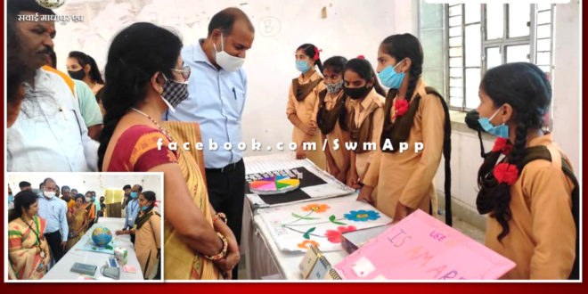 Daughters showed talent in Kishori Fair Exhibition on International Girl Child Day in sawai madhopur