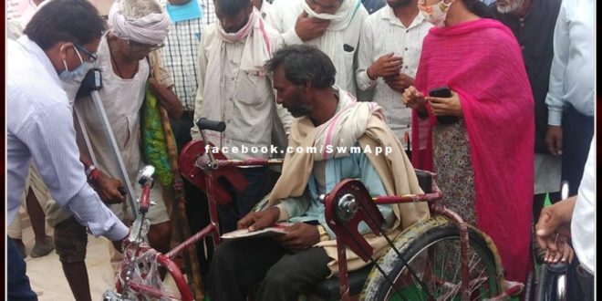 Legal service camp organized in Gram Panchayat Bapui Block Bonli