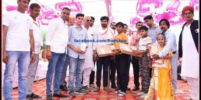 Madhav, a student of class 5th, illuminated the name of Sawai Madhopur across the country