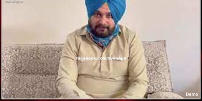 Navjot Singh Sidhu withdraws his resignation from the post of congress state President in punjab