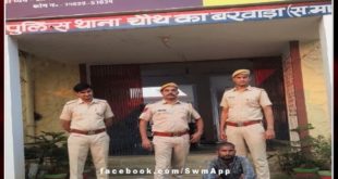 Police arrested 1 youth with illegal handcuffed liquor in chauth ka barwara