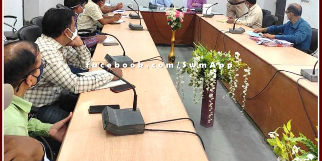 Preparation review meeting was held regarding the conduct of Patwari recruitment and RAS pre-exam