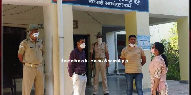 Shweta Gupta did weekly inspection of the district jail in sawai madhopur