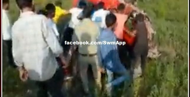 The car hit the bike, 2 died in the accident in kota