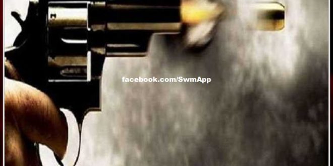 The criminal shot himself after being surrounded by the police in jaipur rajasthan