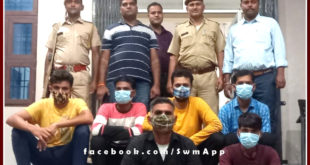 police arrested 6 accused of attempt to murder in a serious assault in Udai Kalan sawai madhopur