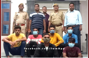police arrested 6 accused of attempt to murder in a serious assault in Udai Kalan sawai madhopur