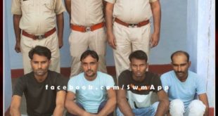 Big action of Bamanwas police station, 4 accused of robbery arrested