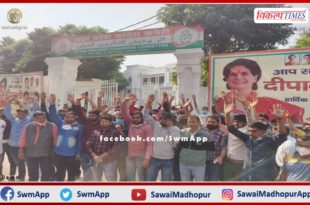 Due to the 21-point demands, the unemployed of the state have a big stop in uttar pradesh