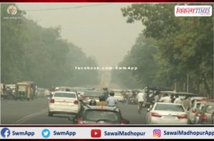 Jaipur's climate deteriorated due to the pollution of firecrackers on Diwali