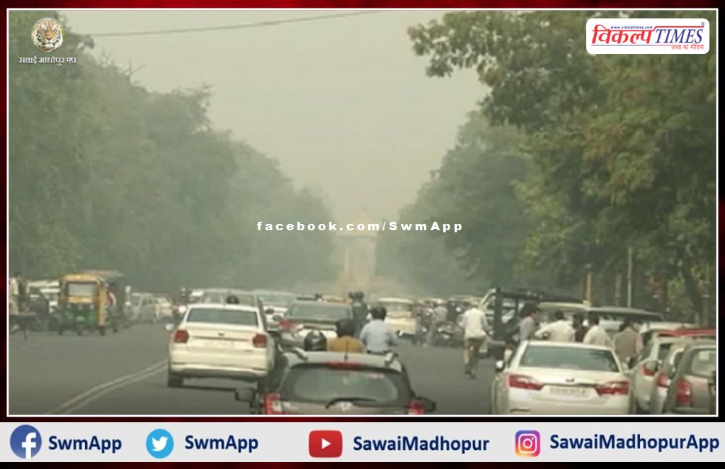 Jaipur's climate deteriorated due to the pollution of firecrackers on Diwali