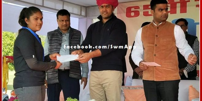 Sawai's daughter Yashasvi nathawat again illuminated the name of the sawai madhopur