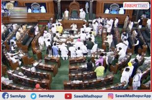 Second day of winter session of Lok Sabha, opposition again created ruckus