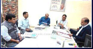 The administration reviewed the progress of the campaign with the cities in sawai madhopur