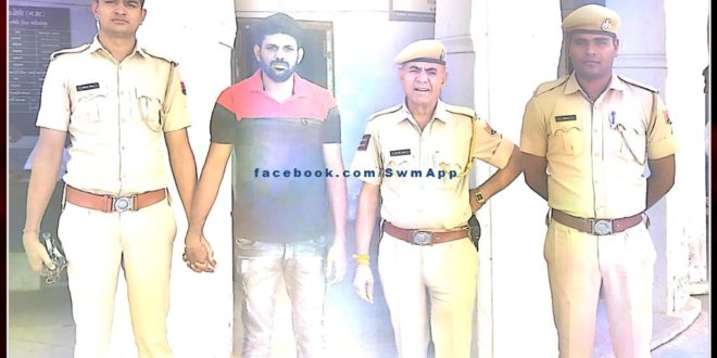 The main accused in the kidnapping of Mahendra Gurjar arrested in sawai madhopur