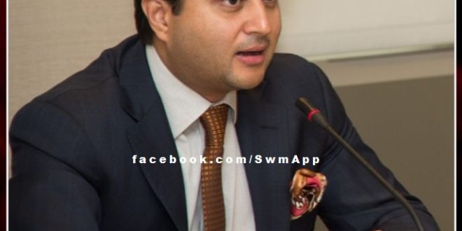 Union Minister Jyotiraditya Scindia reached Sawai Madhopur