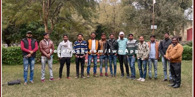 A meeting of youth of Regar Samaj was organized in sawai madhopur