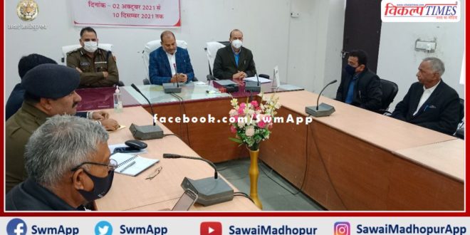Collector called a meeting regarding the marriage of Katrina Kaif and Vicky Kaushal in sawai madhopur
