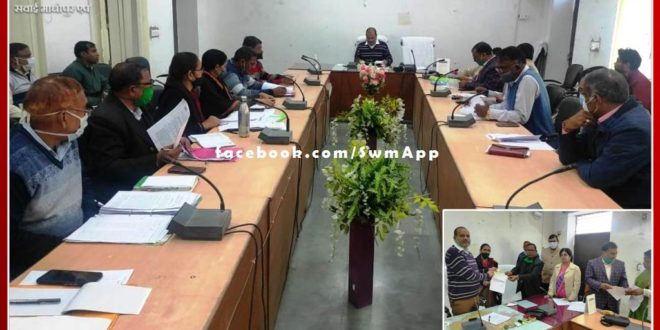 Collector praised the CBEO who was in the first three places in the ranking in sawai madhopur
