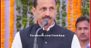 District in-charge minister Bhajan Lal Jatav will visit the sawai madhopur on December 5