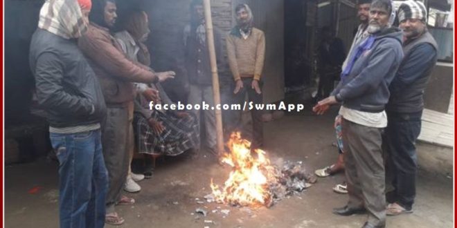 Feeling of cold started increasing with cold winds in sawai madhopur