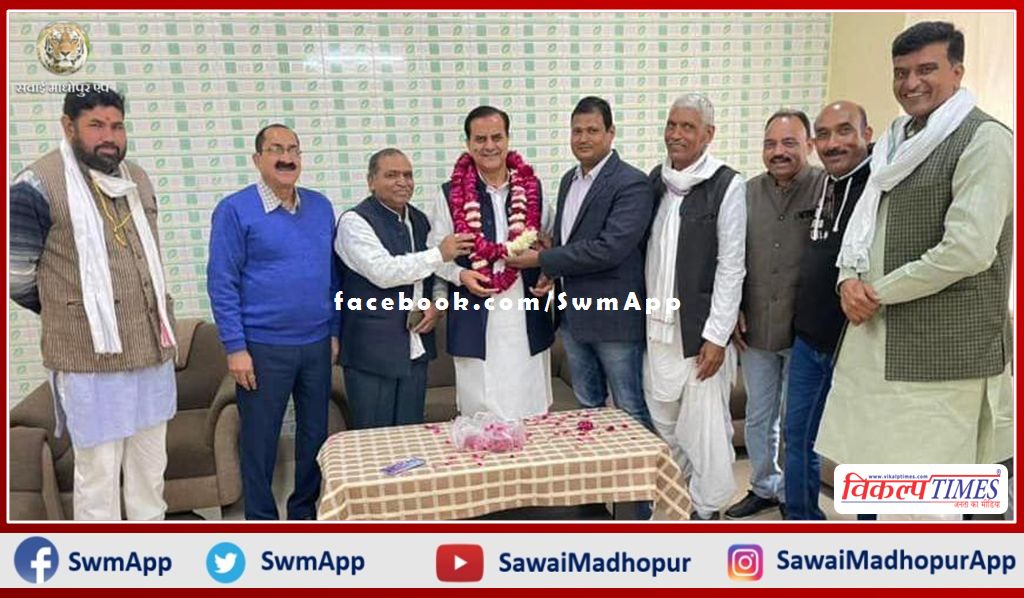MP Sukhbir Singh Jaunapuriya on Sawai Madhopur tour