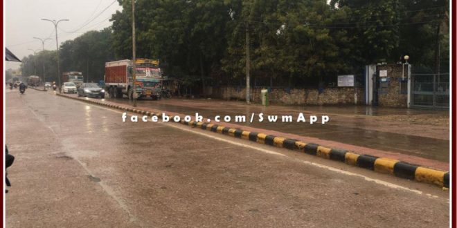 Mawth rain continues since morning in sawai madhopur rajasthan