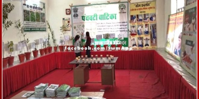 Medicinal plant exhibition organized in sawai madhopur