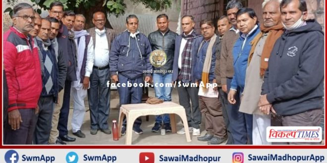 Meeting with the Joint Director regarding the problems of teachers in bharatpur