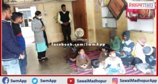 Shweta Gupta inspects Mercy Rehabilitation Shelter Home in sawai madhopur