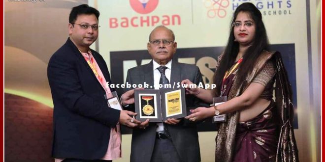 Simpal Vyas gets National Maestro Award