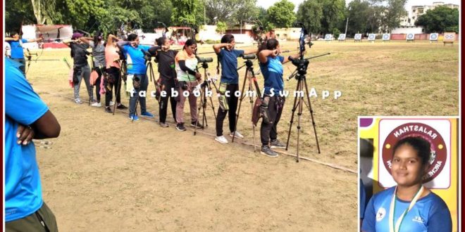 Yashasvi Nathawat won bronze medal in senior state level archery competition