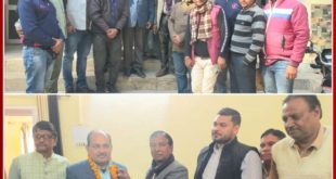 mahesh sharma re-elected ifwj gangapur city president